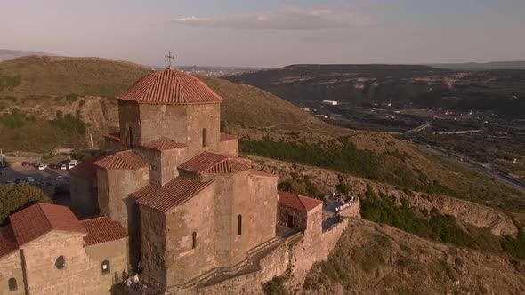 Jvari Monastery Which is Sixthcentury Georgian Orthodox Monastery