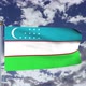 Uzbekistan Flag Waving - VideoHive Item for Sale