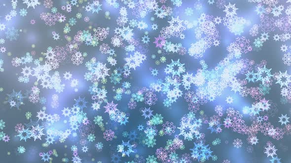 Snow Flakes Background