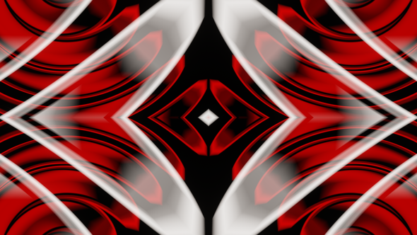 Red White Pulsating Abstraction of Infinite Background 02