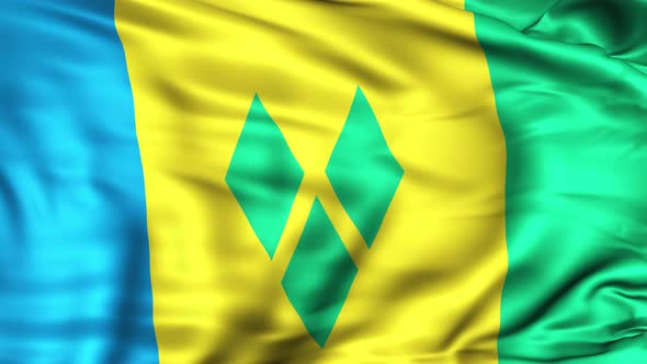 Saint Vincent and the Grenadines Flag