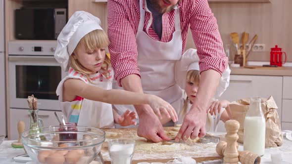 Making Valentine Cookies