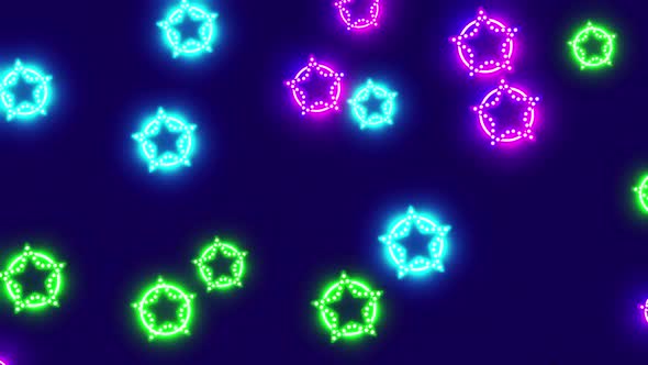 Neon Shape Background