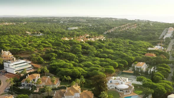 Picturesque Area of Quinta Do Lago with Residential Houses Algarve Portugal