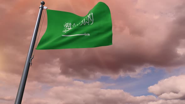 Saudi Arabia Flag 4K