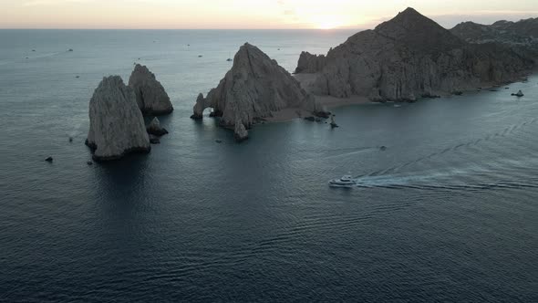 Cabo San Lucas Cinematic Sunset View