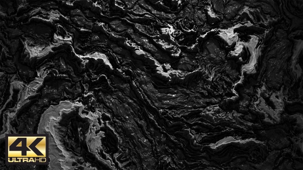 Brutal Abstract Stone With Fractal Noise - 4K alt