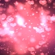 Red Glowing Hearts Motion Background - VideoHive Item for Sale