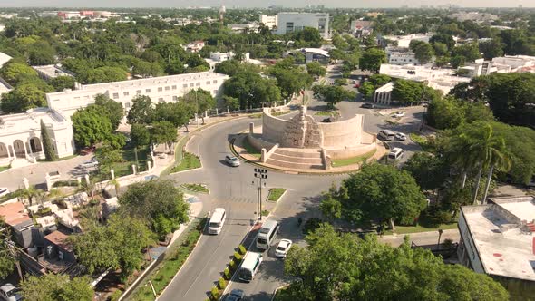 Rotational view of Merida Yucatan