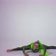 Dazzling Extraordinary Flexible Woman Doing Back Handspring Looking at Camera Bending - VideoHive Item for Sale