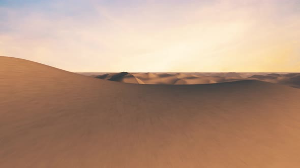 Endless Flight in the Endless Hot Desert