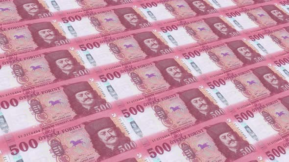 Hungary Money / 500 Hungarian Forint 4K