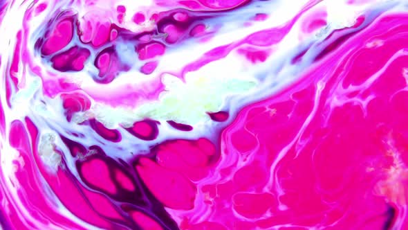 Psychedelic Spreading Paint Swirling And Explosion 39