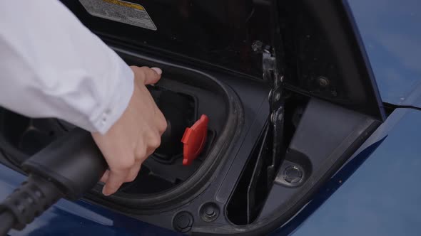 Slow Motion of an Electric Charger