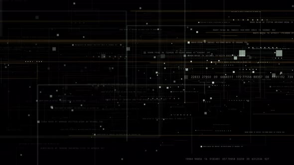 Futuristic Data Matrix Simulation HUD Background 01