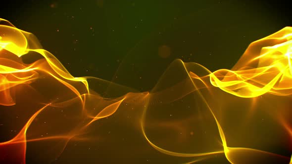 Abstract Gold Lights