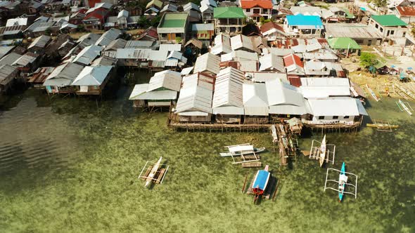 Fishing Village and Houses on Stilts