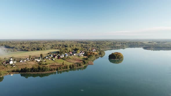 Beautiful Landscape Of Lake Gorodno 27