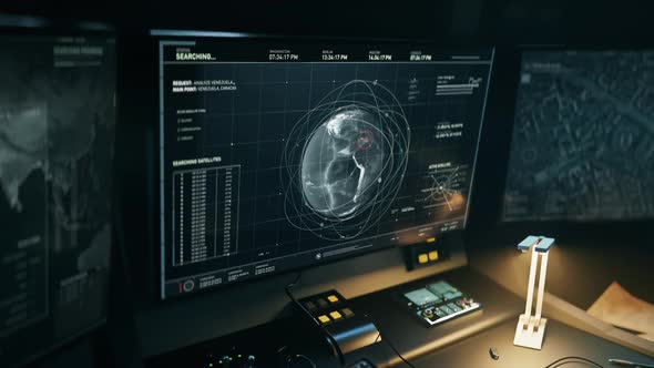 Targeted Location Data Analysis Via Satellite Tracking Software Interface alt