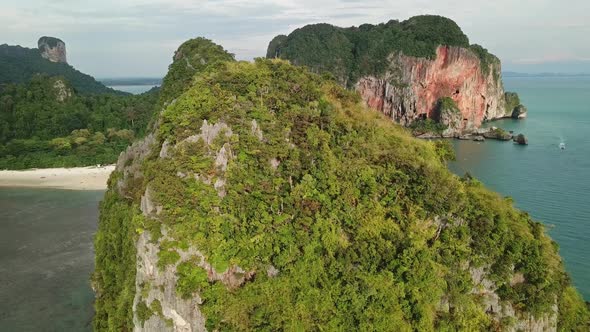 Pranang Beach Between Rocks, Krabi, Thailand