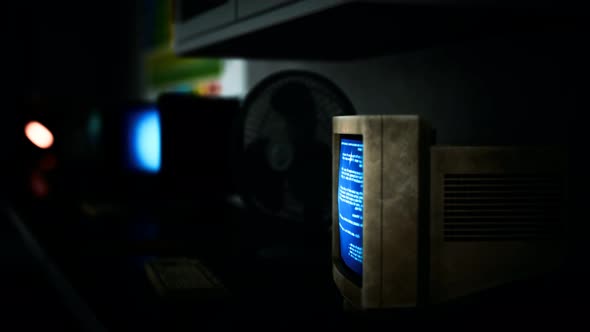 Old Dark Vintage Computing Laboratory alt