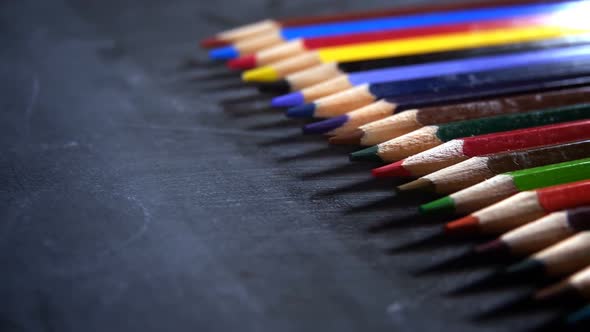 School Education Colorful Paint  Pencils 2