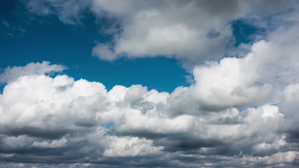 Cumulus Cloud Cloudscape Timelapse