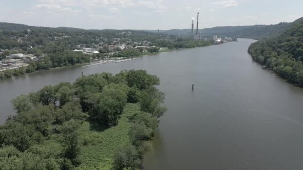 Coal Industry on River 