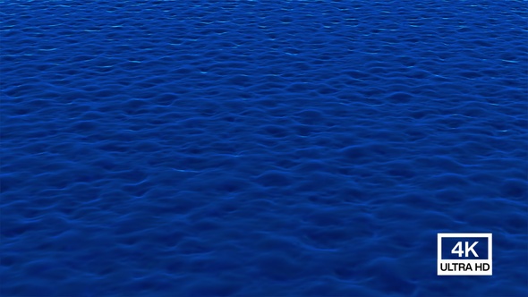 Blue Ocean Wave 4K