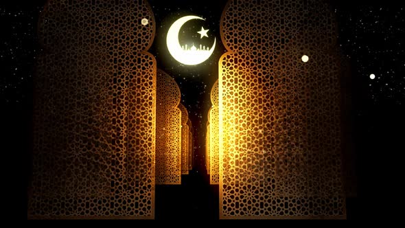 Flying In Pattern Ramadan Kareem 01 HD