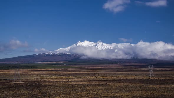 Tongariro New Zealand timelapse