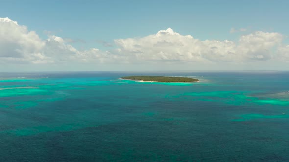 Seascape with Tropical Islands and Turquoise Water