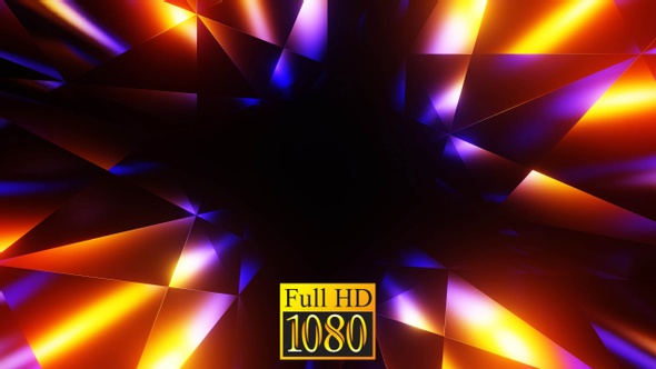 Flying Disco Lights Vj Loop HD