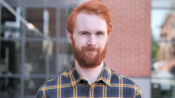 Yes Accepting Redhead Beard Young Man