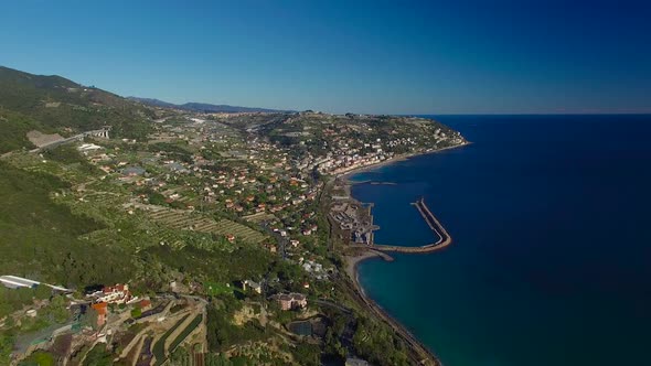 Coastal City by the Sea