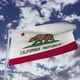 California Flag With Sky - VideoHive Item for Sale