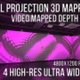 Wall Projection Mapping - 3D illusion Starter Kit (Voronoit Style) - VideoHive Item for Sale