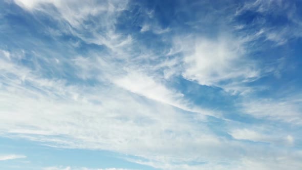 the Emergence of New Clouds in the Overcast Sky Foreshadowing a Storm