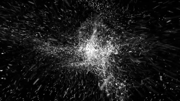 Digitally generated video of fire  alt