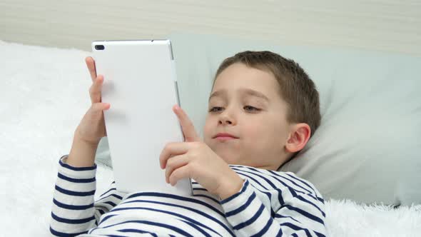 A Child with a Tablet