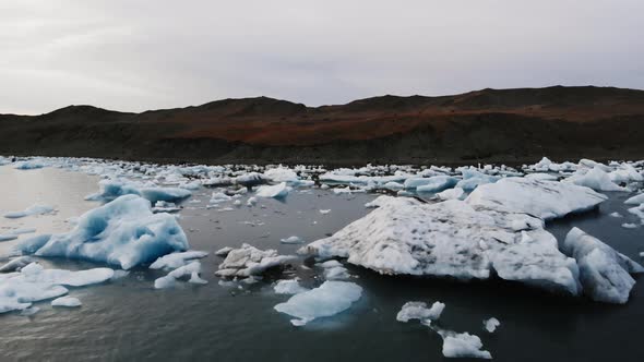 Jökulsárlón Glacier Lagoon in Iceland