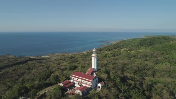 Cape Bojeador Lighthouse. Philippines, Luzon