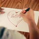 Male Drawing Love Heart - VideoHive Item for Sale