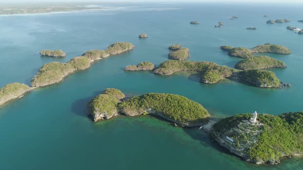 Set of Islands in Sea