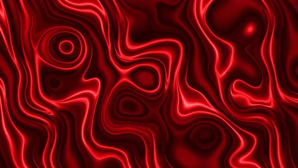 New Red Color Silky Liquid Background Animation