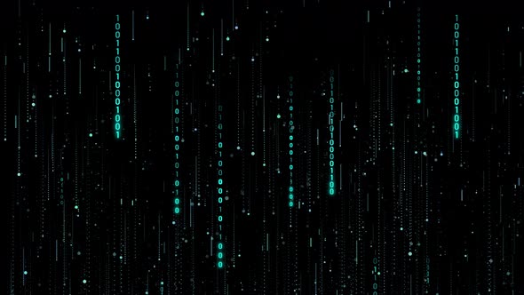 Matrix Digital Background Animation