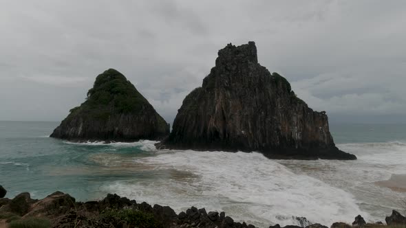 Archilepago of Fernando de Noronha islands at Pernambuco state Brazil.