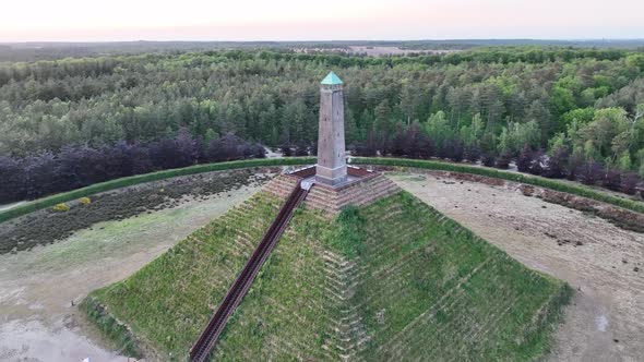 pyramid of Austerlitz, A pyramide made for the troops of napoleon in The Netherlands