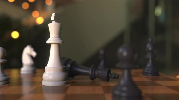 Checkmate or Mate in Chess Game