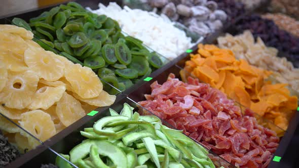 Dried Fruits On The Bazaar